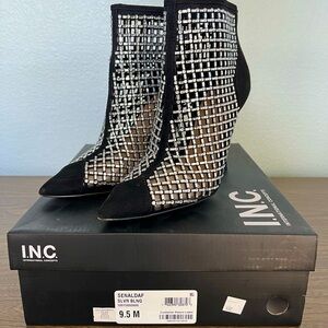 INC Rhinestone Bootie size 9.5